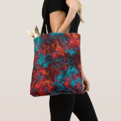 Dunkelblaue Textur aus Wildledergranit Tasche (Von Nahem)