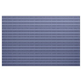 Dunkelblaue und hellblaue Herzen in Streifen Stoff (Fat Quarter (45,7 x 55,9 cm))