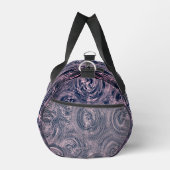 Dunkelblaue und hübsche wirbelnde Batik Duffle Bag (Rechts)