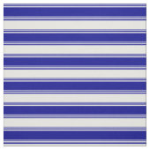 Dunkelblaue und weiße Streifen Stoff (Muster)