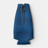 Dunkelblaue Wasserarme Flaschenkühler (Rückseite)