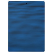 Dunkelblaue Wasserarme Klemmbrett (Rückseite)