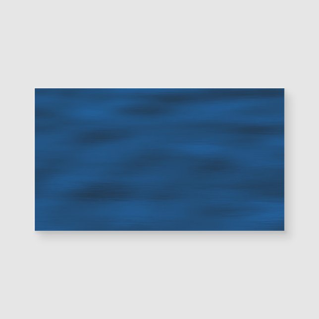 Dunkelblaue Wasserarme Magnetkarte (Vorderseite)