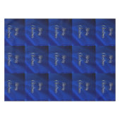Dunkelblaue Weihnachten Tischdecke (Vorderseite (Horizontal))