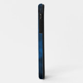 dunkelblaue Wolken Case-Mate iPhone Hülle (Hinten/Links)
