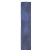 Dunkelblaue Wolken Kurzer Tischläufer (Vorderseite)