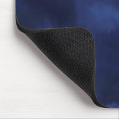 Dunkelblaue Wolken Mousepad (Ecke)