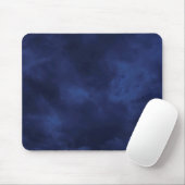 Dunkelblaue Wolken Mousepad (Mit Mouse)