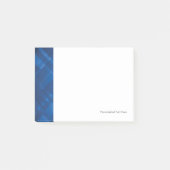 Dunkelblauer Hi-Tech-Hintergrund Post-it Klebezettel (Vorderseite)