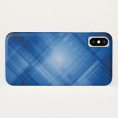 Dunkelblauer High-Techer Hintergrund Case-Mate iPhone Hülle (Rückseite (Horizontal))