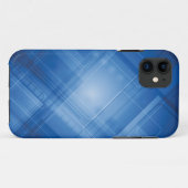Dunkelblauer High-Techer Hintergrund Case-Mate iPhone Hülle (Rückseite (Horizontal))