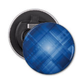 Dunkelblauer High-Techer Hintergrund Flaschenöffner (Vorderseite)