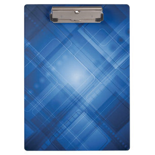 Dunkelblauer High-Techer Hintergrund Klemmbrett