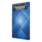 Dunkelblauer High-Techer Hintergrund Mini Klemmbrett (Gewinkelt2)