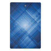 Dunkelblauer High-Techer Hintergrund Mini Klemmbrett (Rückseite)