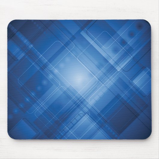 Dunkelblauer High-Techer Hintergrund Mousepad (Vorne)