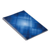 Dunkelblauer High-Techer Hintergrund Notizblock (Rechte Seite)