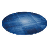 Dunkelblauer High-Techer Hintergrund Schneidebrett (Ecke)