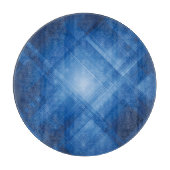 Dunkelblauer High-Techer Hintergrund Schneidebrett (Vorderseite)