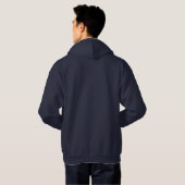 Dunkelblauer Hoodie (Schwarz voll)
