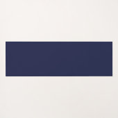 Dunkelblauer Om Mantra Yoga Mat Ocean Meditation Yogamatte (Rückseite (Horizontal))