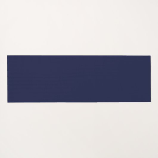 Dunkelblauer Om Mantra Yoga Mat Ocean Meditation Yogamatte (Rückseite (Horizontal))