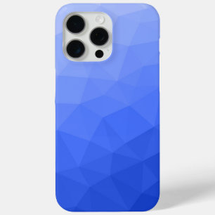 Dunkelblauer Ombre-Verlaufsverlauf geometrisches M Case-Mate iPhone Hülle