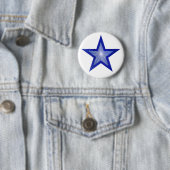 Dunkelblauer Star-Button weiß Button (Beispiel)