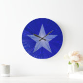 Dunkelblauer Star rund um die Uhr (Zuhause)