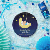 Dunkelblauer Twinkle wenig Pappteller (Party)