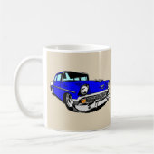 Dunkelblaues 57 Bel Air Kaffeetasse (Links)