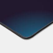 Dunkelblaues Abstraktes Muster | Füge Text hinzu Schreibtischunterlage (Ecke)