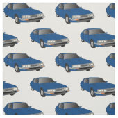 Dunkelblaues Gewebe Citroen Inspektion Stoff (Muster)
