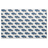 Dunkelblaues Gewebe Citroen Inspektion Stoff (Fat Quarter (45,7 x 55,9 cm))