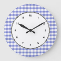Dunkelblaues Gingham-Muster