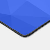 Dunkelblaues Gradient Geometric Mesh Pattern Monog Schreibtischunterlage (Ecke)