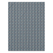 Dunkelblaues Muster mit Schmetterlingen Tischdecke (Vorderseite)