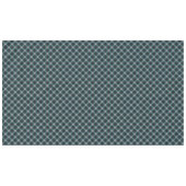 Dunkelblaues Quertartan-kariert- und hellgraues Re Tischdecke (Vorderseite (Horizontal))