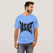 Dunkelblaues T-Shirt Caroline BASKET BALL (Vorne ganz)