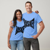 Dunkelblaues T-Shirt Caroline BASKET BALL (Unisex)