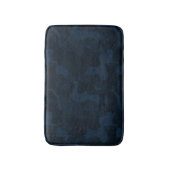 Dunkelblaues Tarnmuster Abstract Badematte (Vorderseite Vertikal)