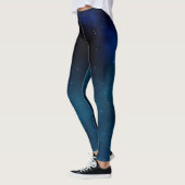 Dunkelblaugalaxie Leggings (Links)