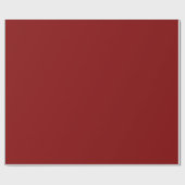 Dunkelblut in fester Farbe rot Geschenkpapier (Flach)