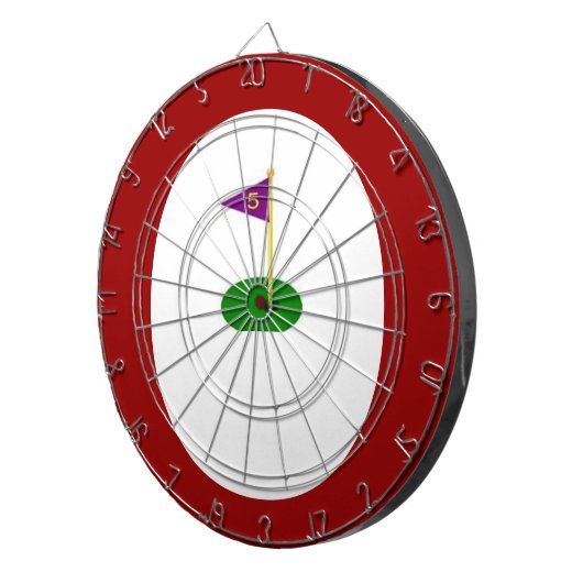 DUNKELBORD DARTSCHEIBE (Vorderseite rechts)