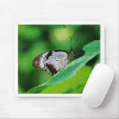 Dunkelbraun und Grauschmetterling Mousepad (Mit Mouse)