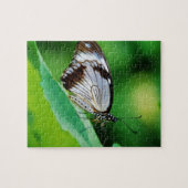 Dunkelbraun und Grauschmetterling Puzzle (Horizontal)