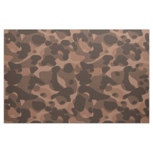Dunkelbraune Camouflage Camouflage Muster Cool Sti Stoff