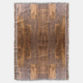 Dunkelbraune Holzkörnigkeit Decke (Vorderseite Vertikal)