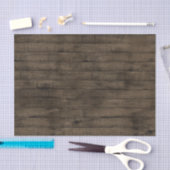 Dunkelbraune Rustikales Stallholz Seidenpapier (Handwerk)