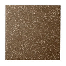 Dunkelbraune Schnürsenkel Glaze Solid Color Tile Fliese